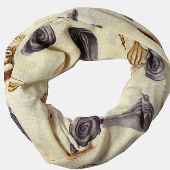 Accessories - Seashell Infinity Scarf